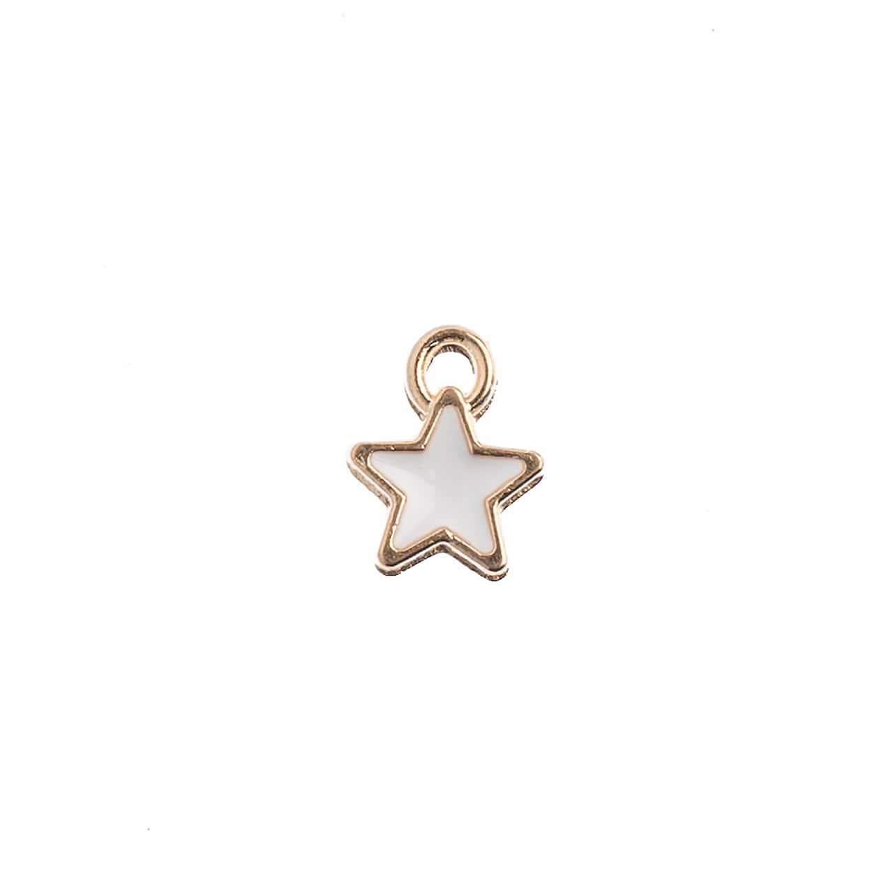 John Bead Sweet & Petite Tiny Star Charms, 10ct.